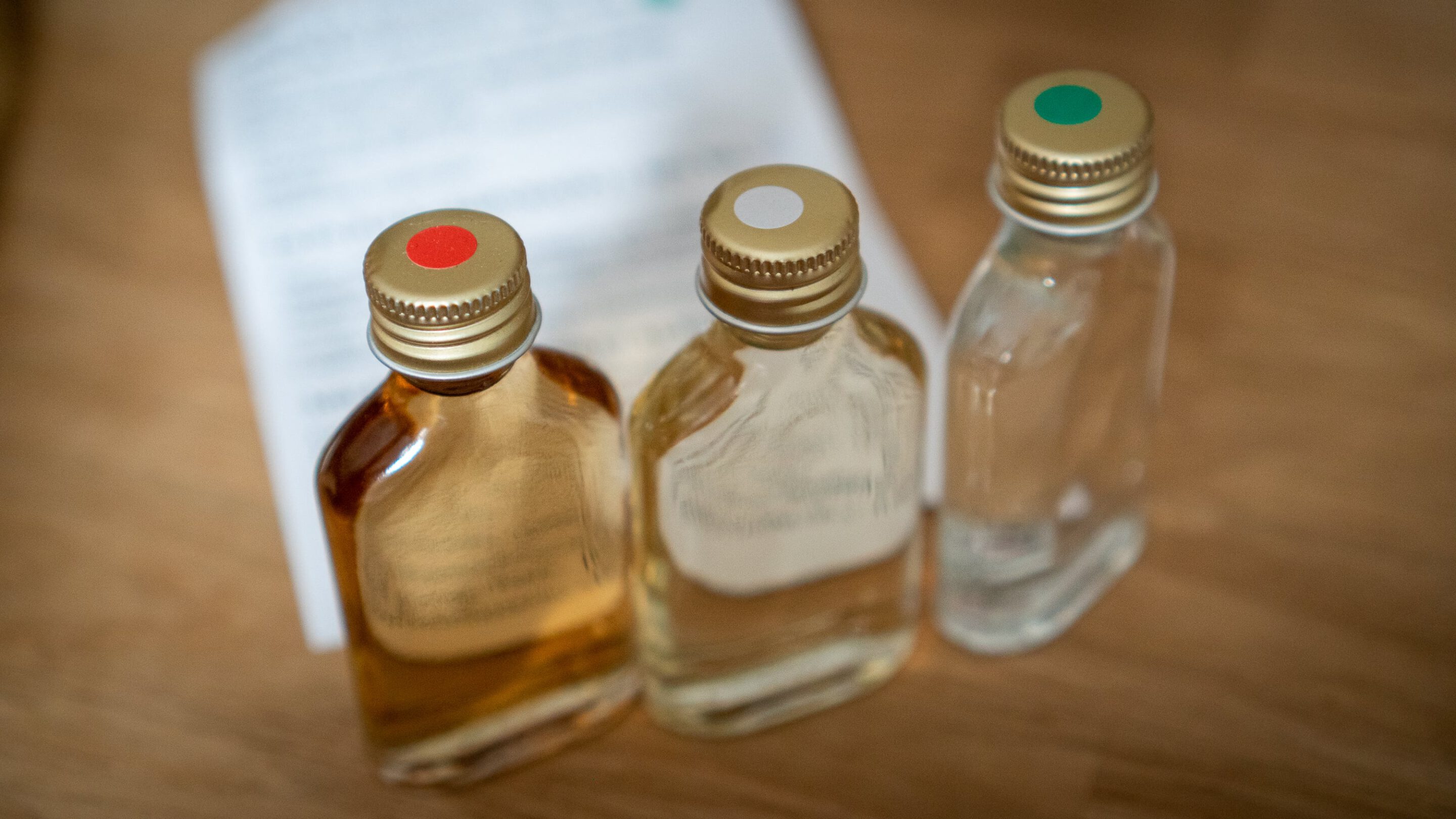 Tequila-Fläschchen