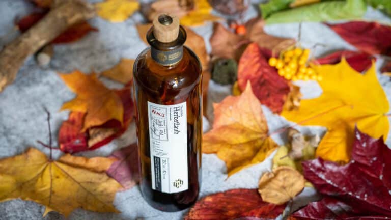 Herbstlaub der Deutschen Spirituosen Manufaktur