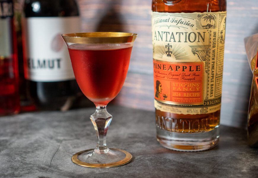 Plantation Pineapple Negroni