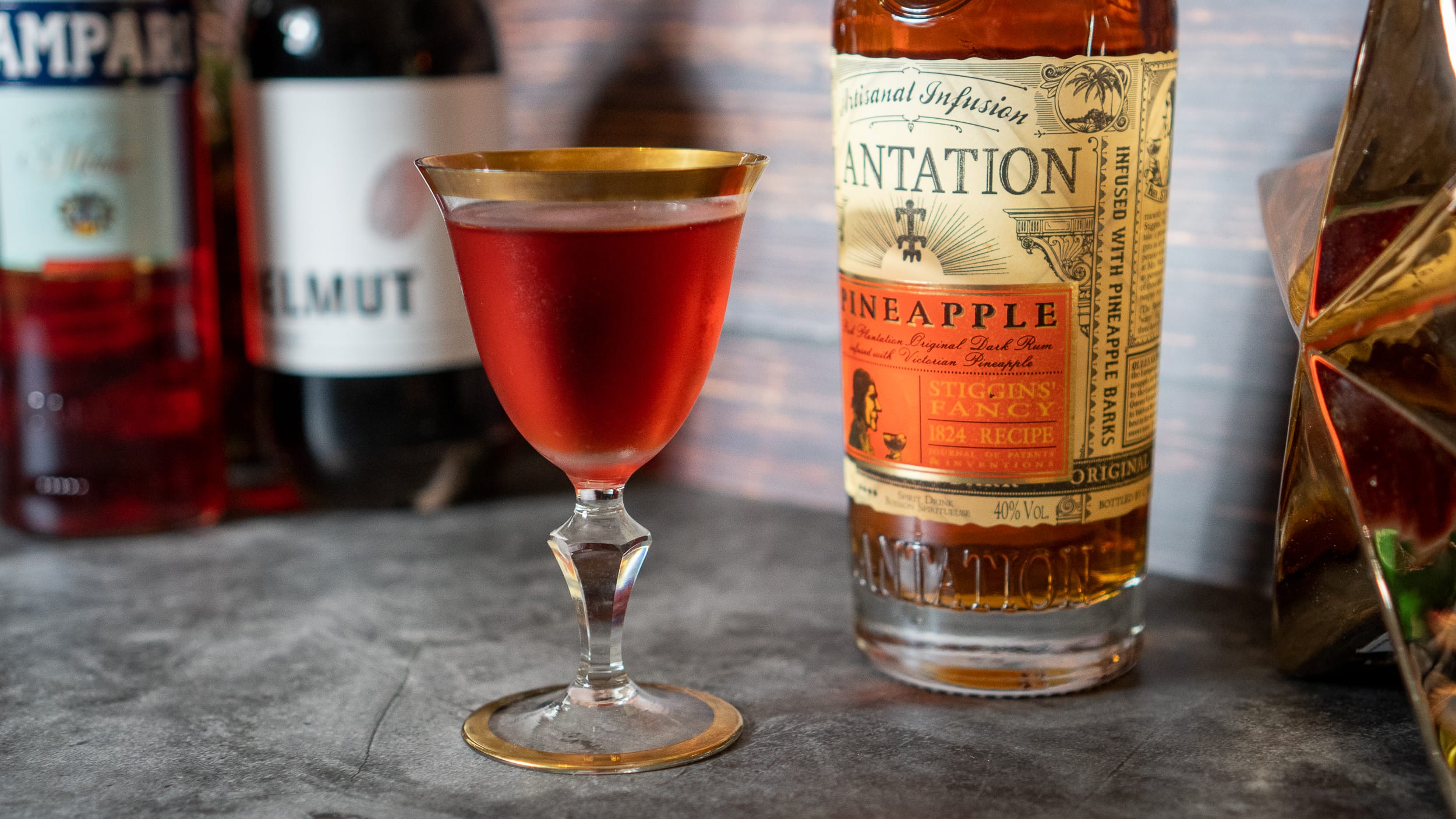 Plantation Pineapple Negroni