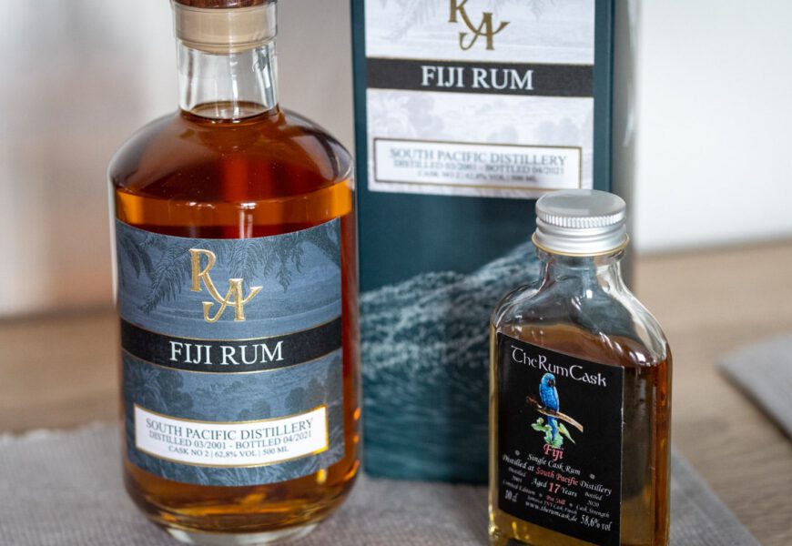 Rum Artesanal Fiji und The Rum Cask