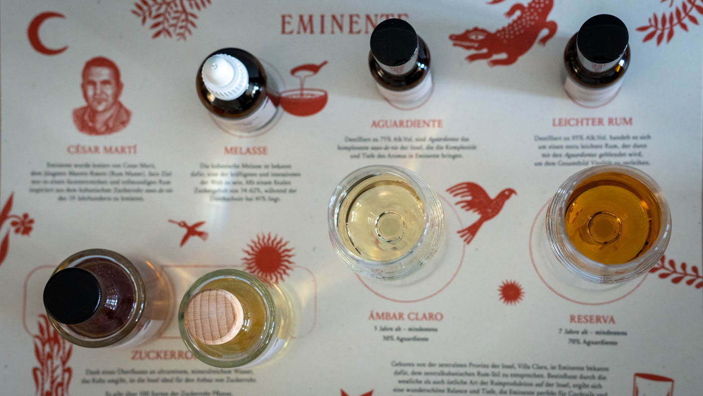 Tasting von oben
