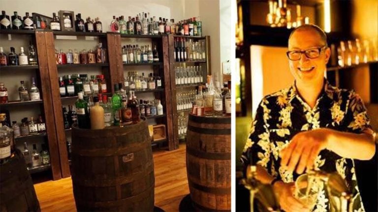 Dirk Becker vom Rum-Depot in Berlin