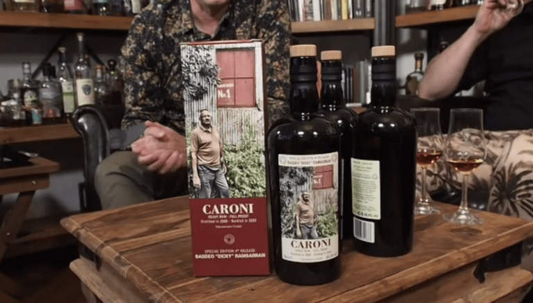 Caroni Tasting Flasche