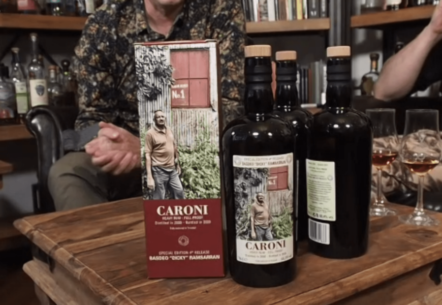 Caroni Tasting Flasche