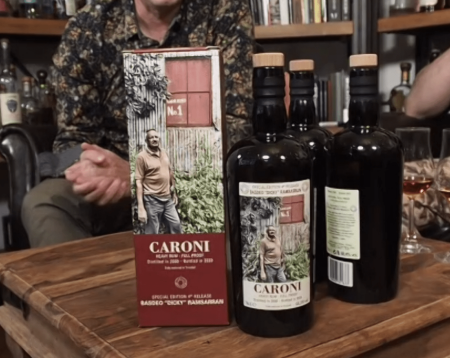 Caroni Tasting Flasche