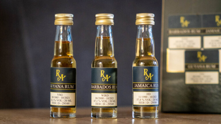 Rum Artesanal Enmore, Hampden und Rockley