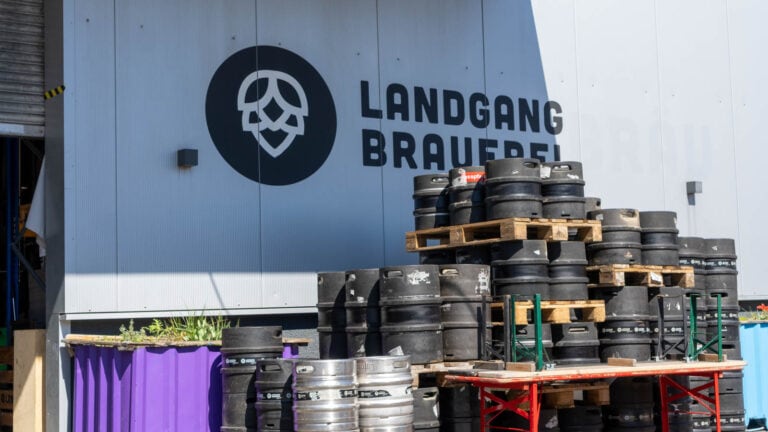 Landgang Brauerei Fässer