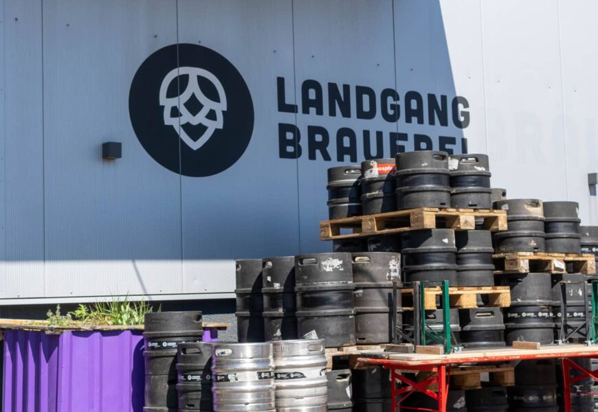 Landgang Brauerei Fässer