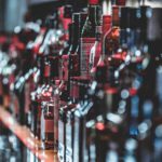 selective focus photo of alcohol bottles