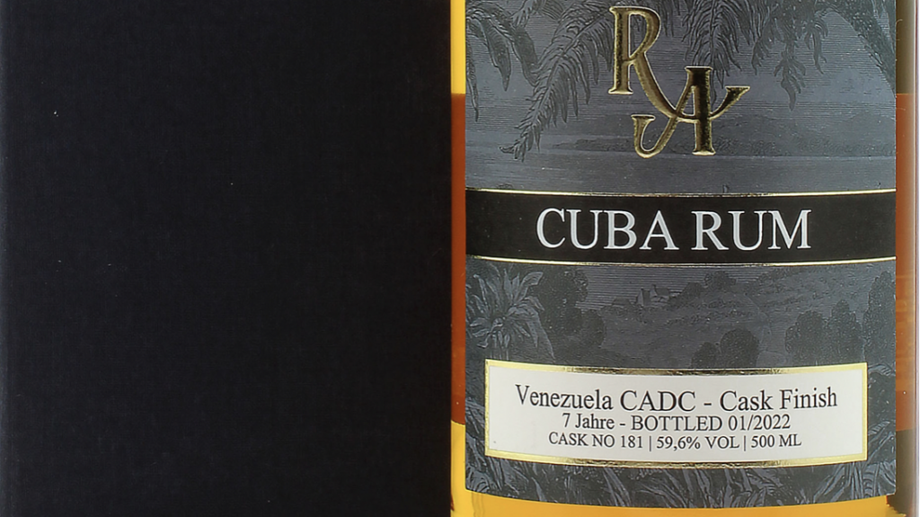 Rum Artesanal Cuba CADC
