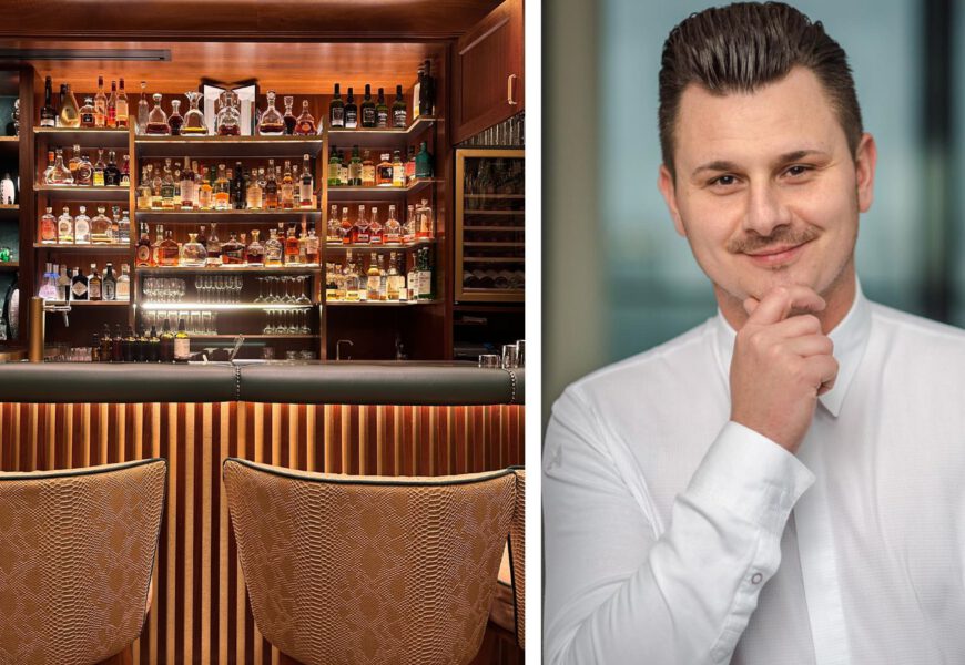 Daniel Hammer ist Bar-Chef der Hanse Lounge