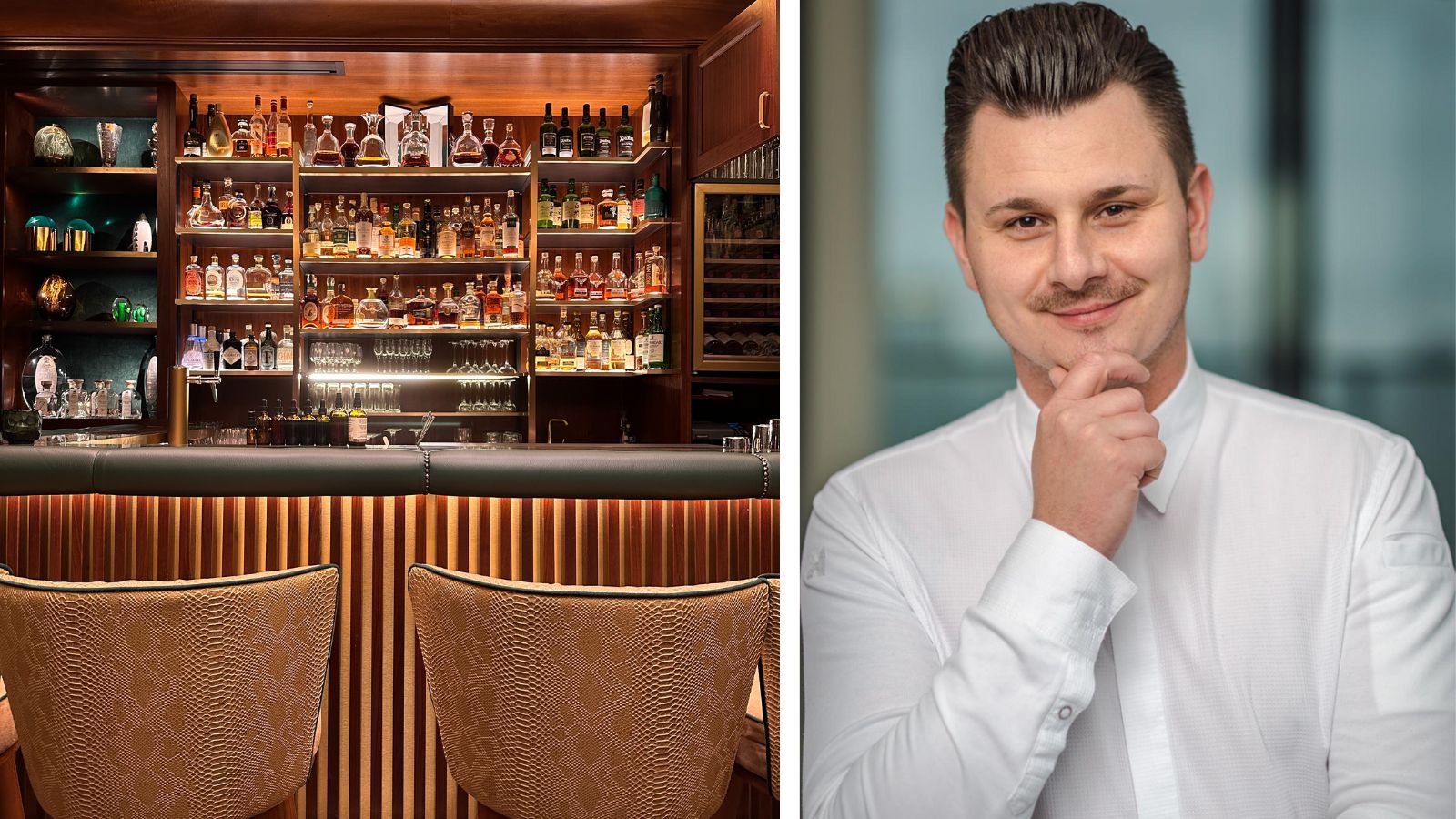 Daniel Hammer ist Bar-Chef der Hanse Lounge