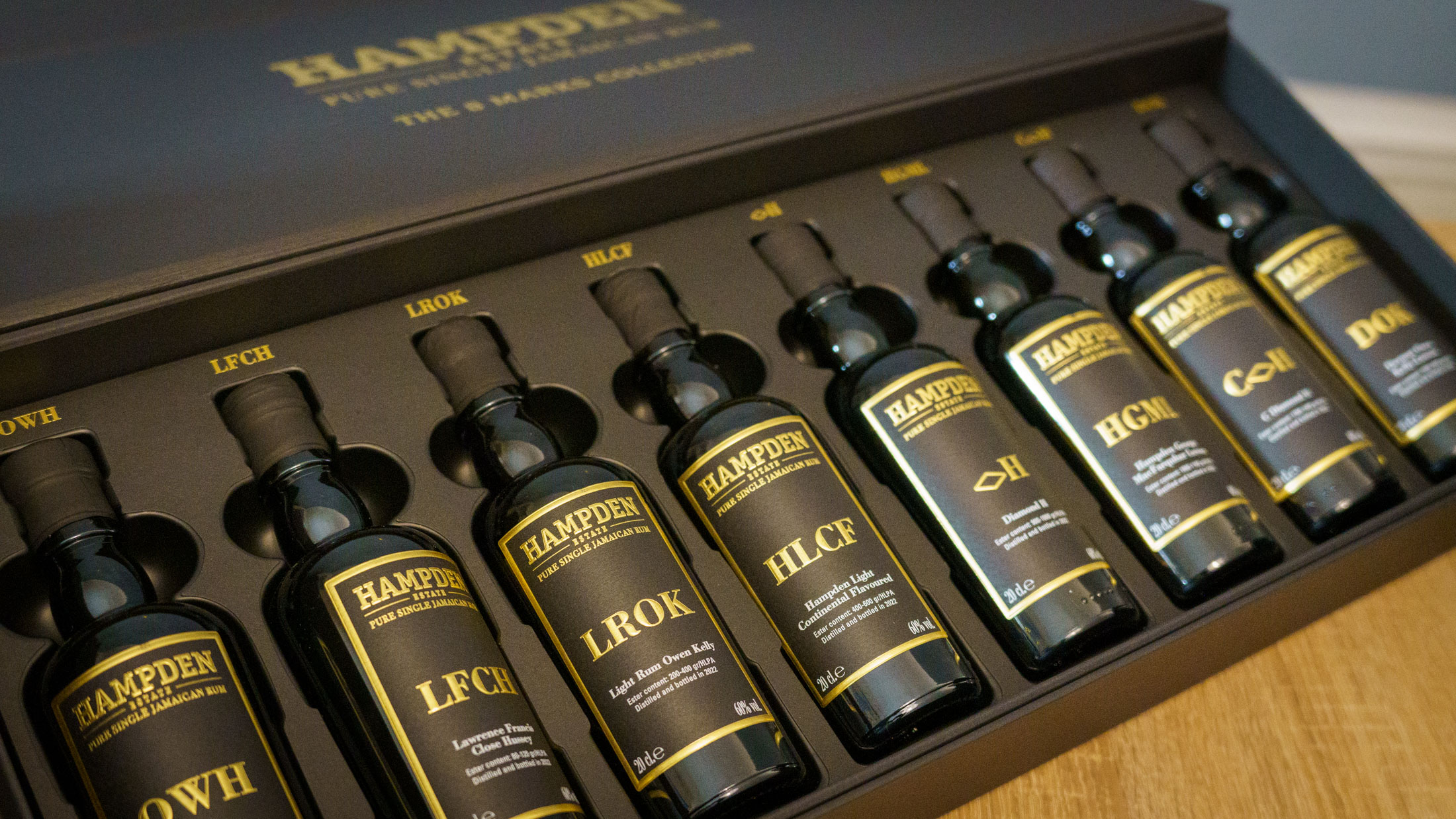 Hampden 8 Marks Tasting Set