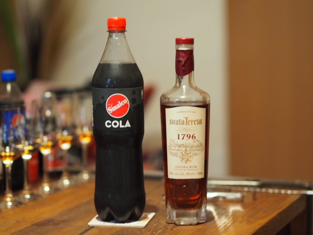 Sinalco Cola mit Rum