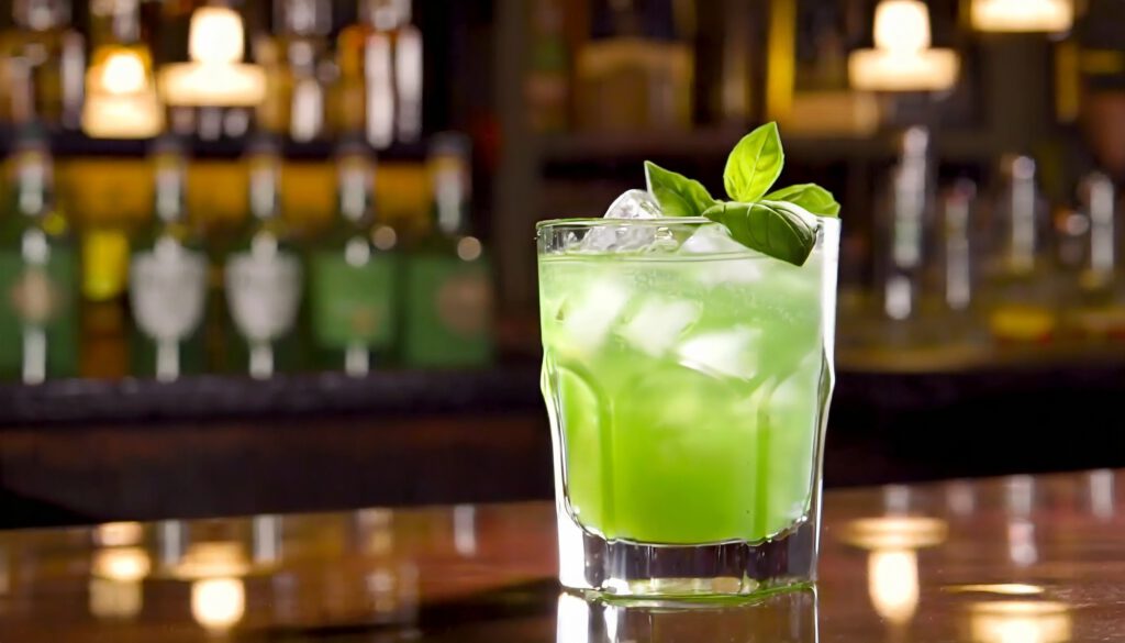 Gin Basil Smash