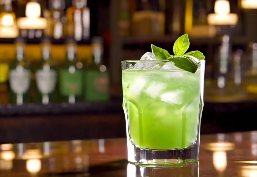 Gin Basil Smash