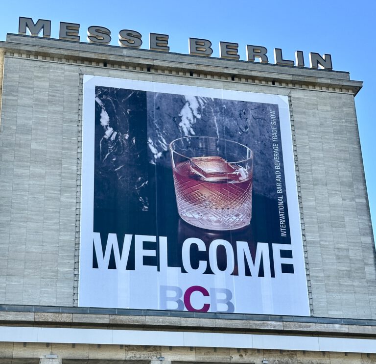 Blick auf die Messe Berlin, Veranstaltungsort des Bar Convent Berlin