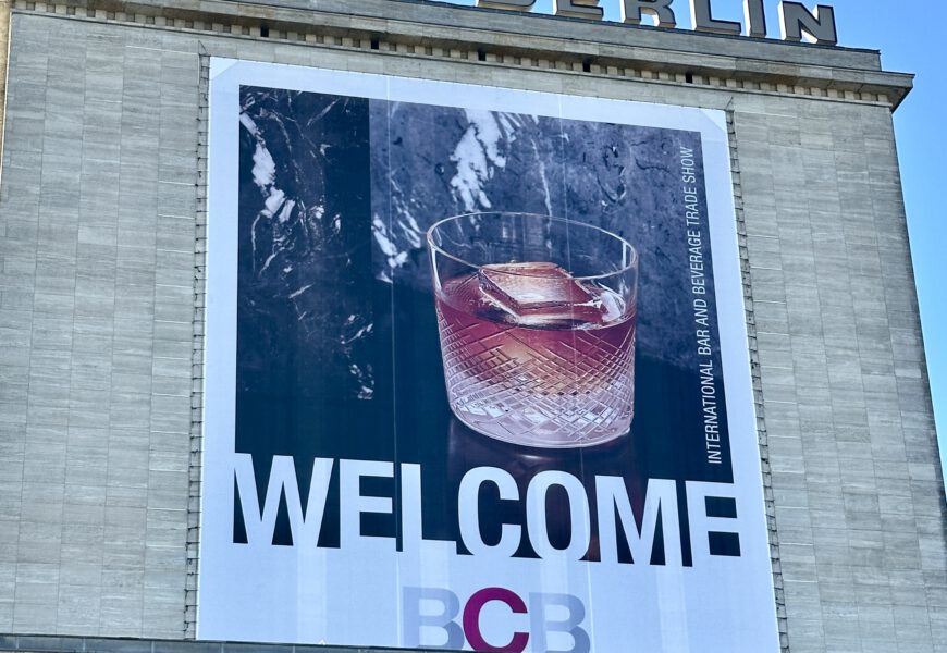 Blick auf die Messe Berlin, Veranstaltungsort des Bar Convent Berlin