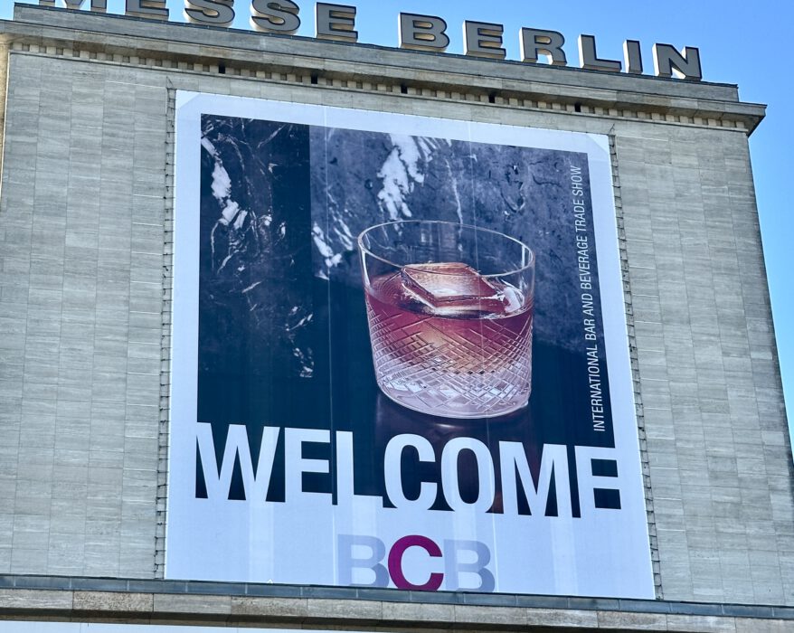 Blick auf die Messe Berlin, Veranstaltungsort des Bar Convent Berlin