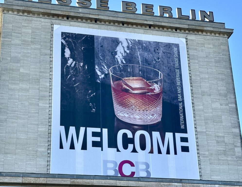 Blick auf die Messe Berlin, Veranstaltungsort des Bar Convent Berlin