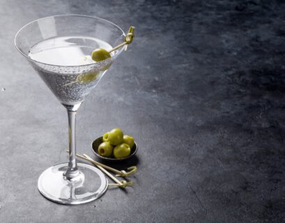 Martini cocktail
