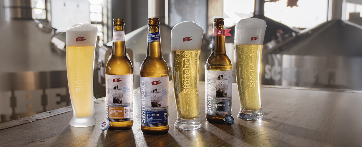 Neues Design bei Störtebeker Brauerei